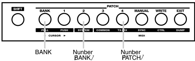 ROLAND EF-303 - Réglages et sélection d'un patch - 2