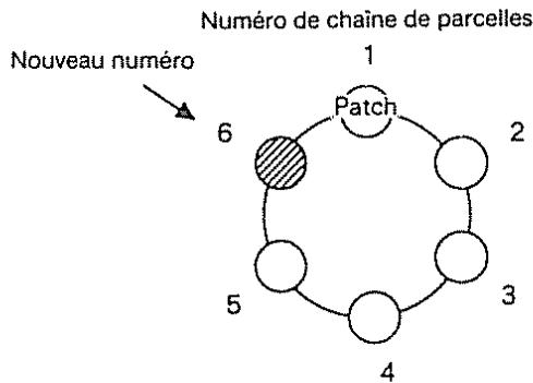 ROLAND GR-50 - Réglage de chaîne de parcelles - 4