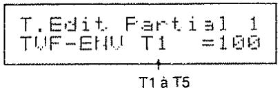 T.Edit. Partial 1 TUF-ENU T1 =100 T1àT5
