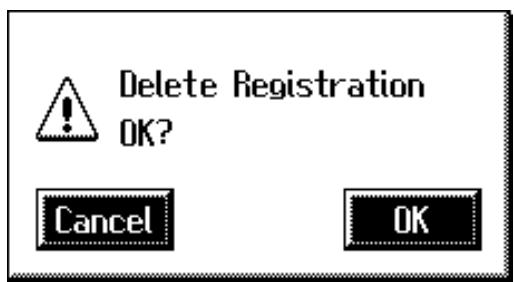 ROLAND AT80SL - Suppression d'un jeu de registres sur une disquette - 3
