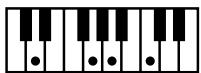 ROLAND AT80SL - Liste des accords - 57