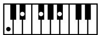 ROLAND AT80SL - Liste des accords - 37