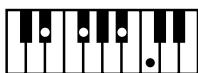 ROLAND AT80SL - Liste des accords - 70