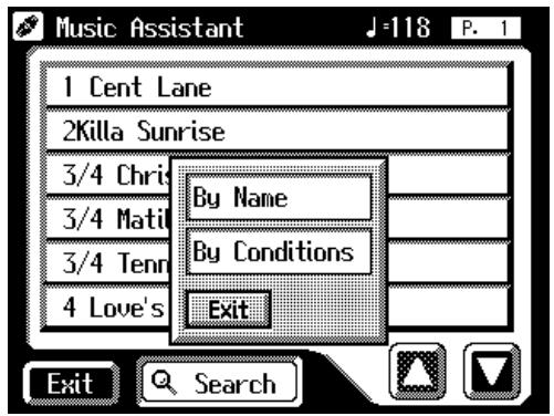 ROLAND AT80SL - Appuyez sur dans la page Music Assistant. - 1
