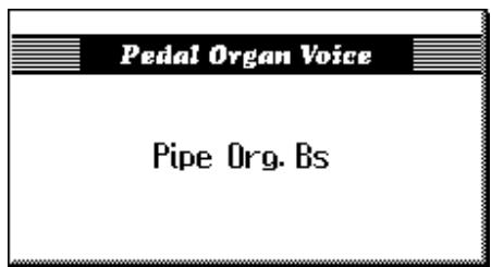 ROLAND AT80SL - Appuyez sur la touche Pedal Organ [Pipe] (témoin allumé). - 1