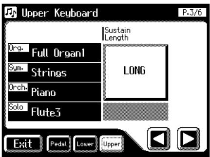 ROLAND AT80SL - ■ Modification de la durée du Sustain - 3