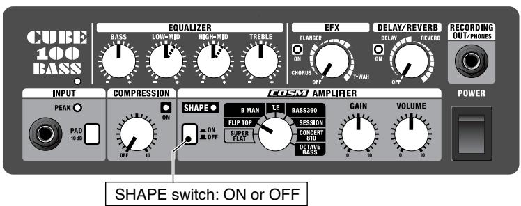 ROLAND CUBE-100 BASS - SMOOTH JAZZ (FLIP TOP) - 1