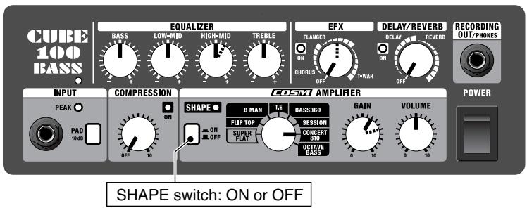 ROLAND CUBE-100 BASS - SMOOTH JAZZ (FLIP TOP) - 3