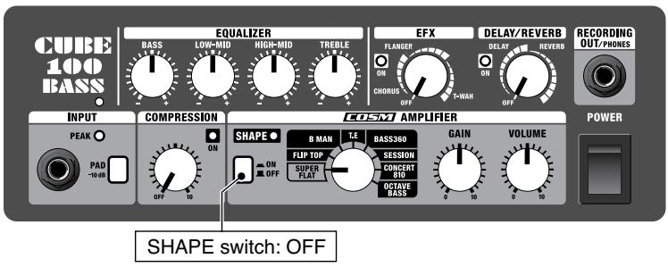 ROLAND CUBE-100 BASS - ALL ROUND (SUPER FLAT) - 1