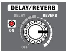 ROLAND CUBE-100 BASS - Bouton delay/reverb - 2