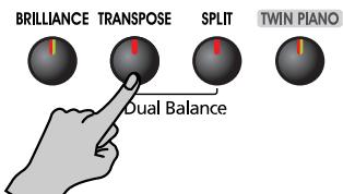 ROLAND EP-880 - Maintenez le bouton [CHORUS] enfoncé et appuyez sur le bouton [+] ou [-]. - 3