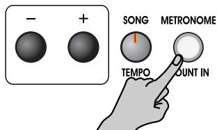 ROLAND EP-880 - Werken met de metronoom - 2