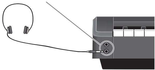 ROLAND EP-880 - Brancher un casque - 1