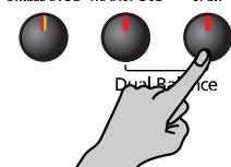 ROLAND EP-880 - Druk op de [SPLIT]-knop. - 3