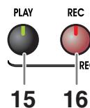 ROLAND EP-880 - Boutons TONE SELECT - 5