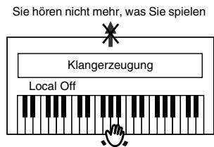ROLAND EP-880 - Ein-/Ausschalten der Local-Funktion - 3