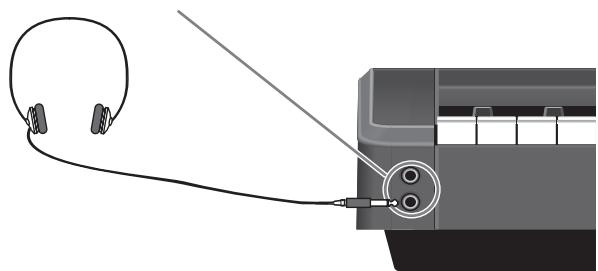 ROLAND EP-880 - Collegare le Cuffie - 1