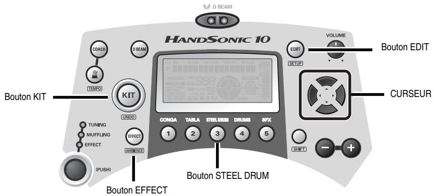 ROLAND HANDSONIC 10 - EFFETS (notions de base) - 1