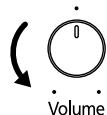 ROLAND HP-101E - Adjusting the Sound's Volume - 1