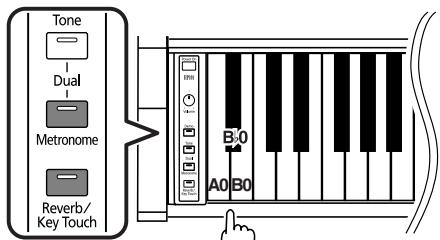 ROLAND HP-101E - Ajustar la afinación estándar a 442.0Hz - 2
