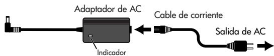 ROLAND MICRO CUBE RX - Conectar el adaptador de CA - 2