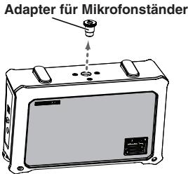 Adapter für Mikrofonständer
