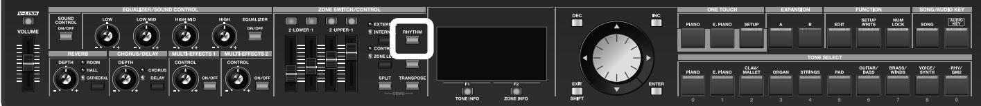 ROLAND RD-700GX - Accompaignements ([RHYTHM]) - 1