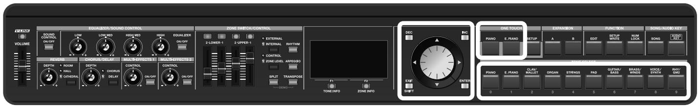 ROLAND RD-700GX - Choix d'autres timbres - 1