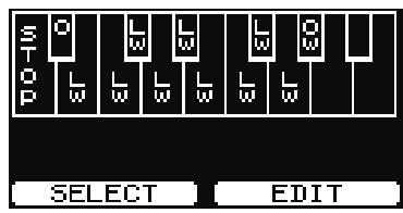 ROLAND RD-700GX - Selection d'un ensemble d'effectations (Audio File Set) - 3