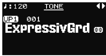 ROLAND RD-700GX - Appuyez sur un des boutons TONE SELECT pourCHOISIR une catégorie de Tones. - 1