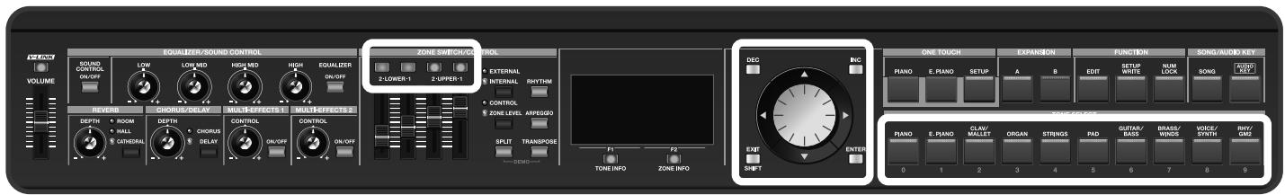 ROLAND RD-700GX - Superposition de sons/Tones - 2