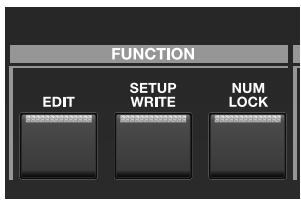 ROLAND RD-700GX - Touches de fonction - 1