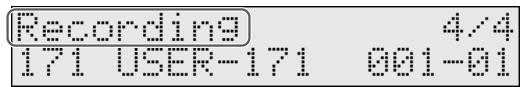 Recording 4/4 171 USER-171 001-01