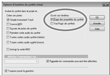 ROLAND CAKEWALK A-300PRO - Vérification avec une synthèse virtuelle SONAR (windows) - 2