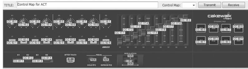 ROLAND CAKEWALK A-500PRO - Affichage des messages affectés - 1