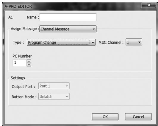 ROLAND CAKEWALK A-500PRO - Program Change - 1