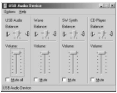 ROLAND UA-3 - Einstellung der Lautstärkeregelung - 1