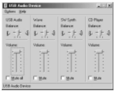ROLAND UA-3 - Impostazioni Controllo volume - 1