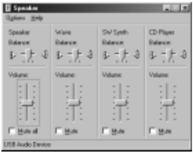 ROLAND UA-3 - Volume Control settings - 2