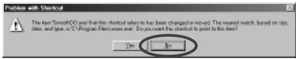 ROLAND UA-3 - Une erreur de raccourci apparaît au démarrage de Windows - 1
