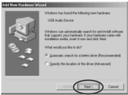 ROLAND UA-3 - ■ Installation du pilote (Windows Me) - 2