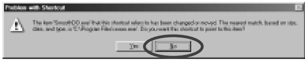 ROLAND UA-3 - A shortcut error appears when starting up Windows - 1