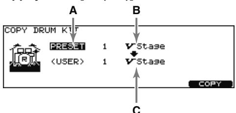 ROLAND V-STAGE TD-12KX - Rétablissement des réglages d'usine d'un seul kit - 1