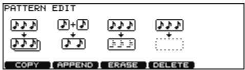 ROLAND V-STAGE TD-12KX - Éditeur un motif [F4 (EDIT)] - 1