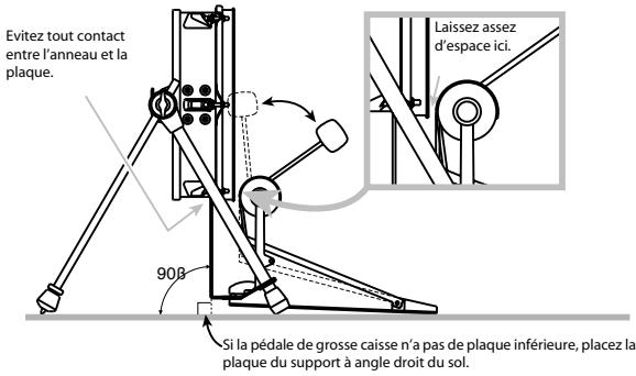 ROLAND V-STAGE TD-12KX - Montez la pédale sur le kd-120. - 1