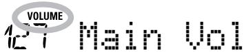 ROLAND EXR-3S - VOLUME parameters - 1