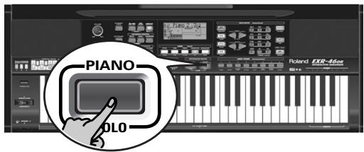 ROLAND EXR-46OR - Utiliser la partie main - 1