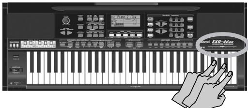 ROLAND EXR-46OR - Utiliser la fonction drum pad - 3
