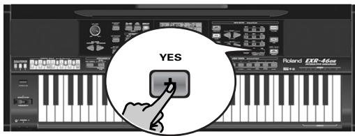 ROLAND EXR-46OR - Charger des programmes utilisés de la disquette - 3