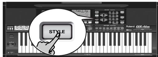 ROLAND EXR-46OR - Sélection de styles musicaux - 1